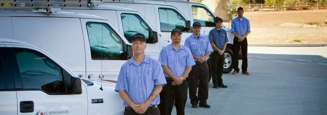 KIC Refrigeration crew ready for Mini Split Repair jobs across Fort Bragg